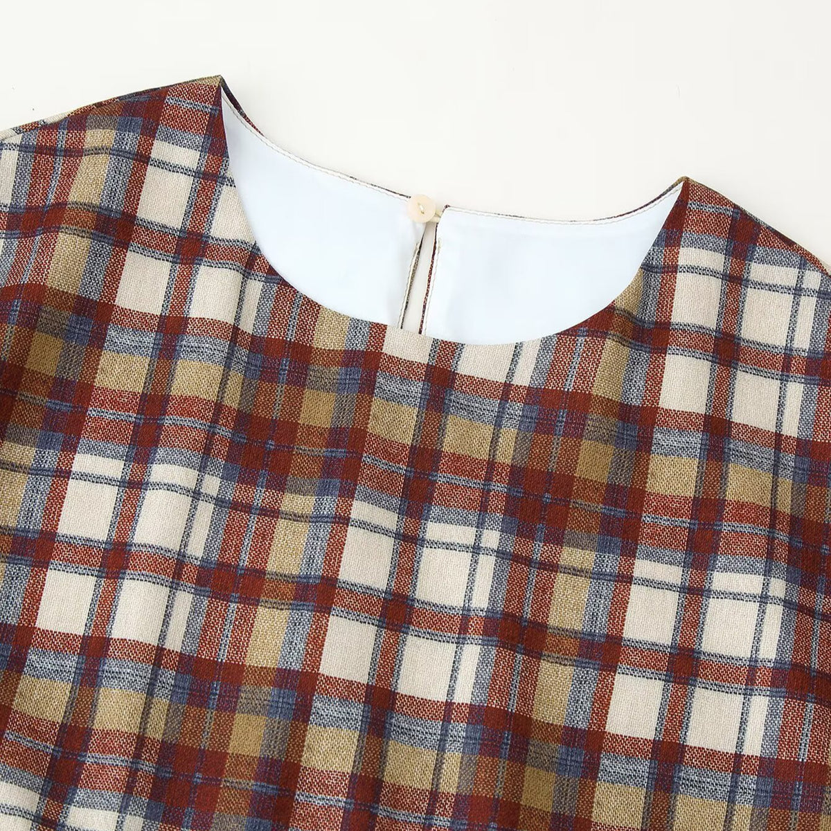 Chic Checkered Mini DressStyle