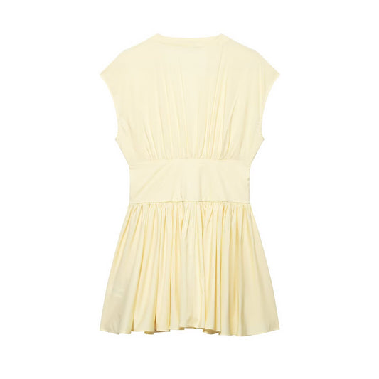 Poplin mini women's dress