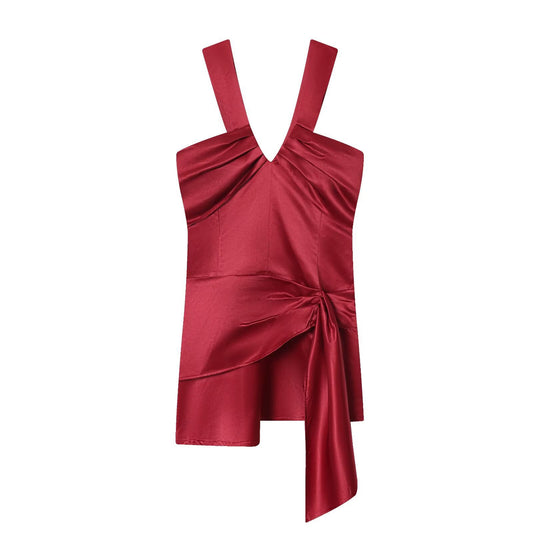 Design waist details mini dress