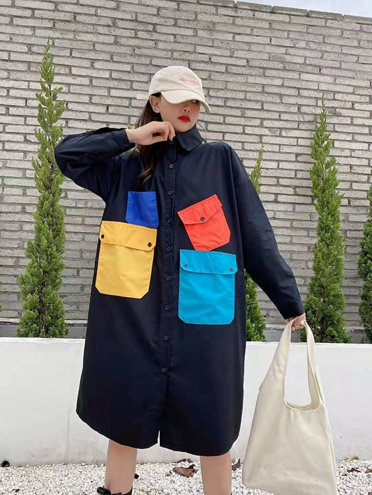 Women's Patchwork Dresses Elegant Vintage White One Piece Short Sleeve A-line Mini Dress  Harajuku Outfits Summer